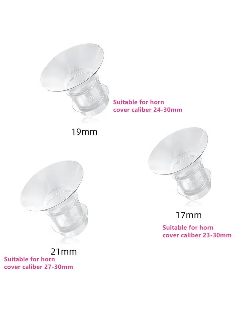 ColaBear 6 Pack Wearable Breastpumps, Wearable Breast Pump Shield, Wearable Breast Pump Accessories,17mm,19mm, 21mm - Image 5